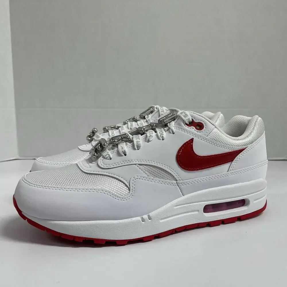 Nike Air Max 1 Premium Valentine’s Day Pack White HV2303 100 Size 11.5 Men Red